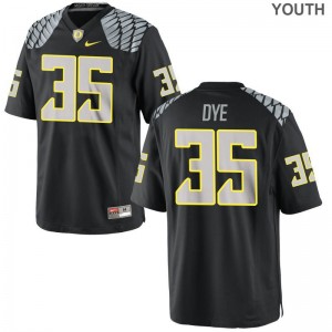 Troy Dye UO For Kids Black Game Jersey