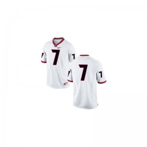 UGA Matthew Stafford Jersey S-2XL Limited For Women Jersey S-2XL - #7 White
